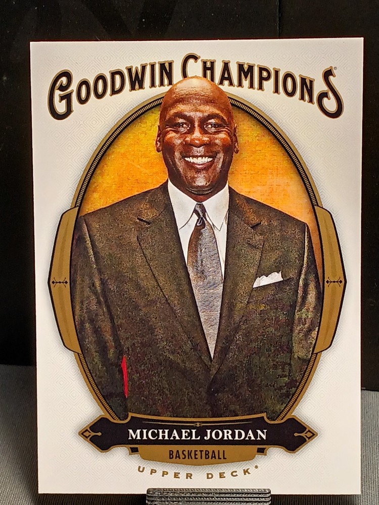 2020 Upper Deck Goodwin Champions #1 Michael Jordan Chicago Bulls