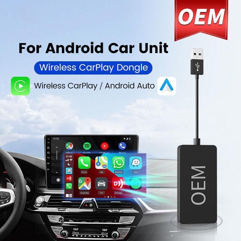 Wire To Wireless CarPlay Adapter Dongle Fits iOS Android Car Navigation Player