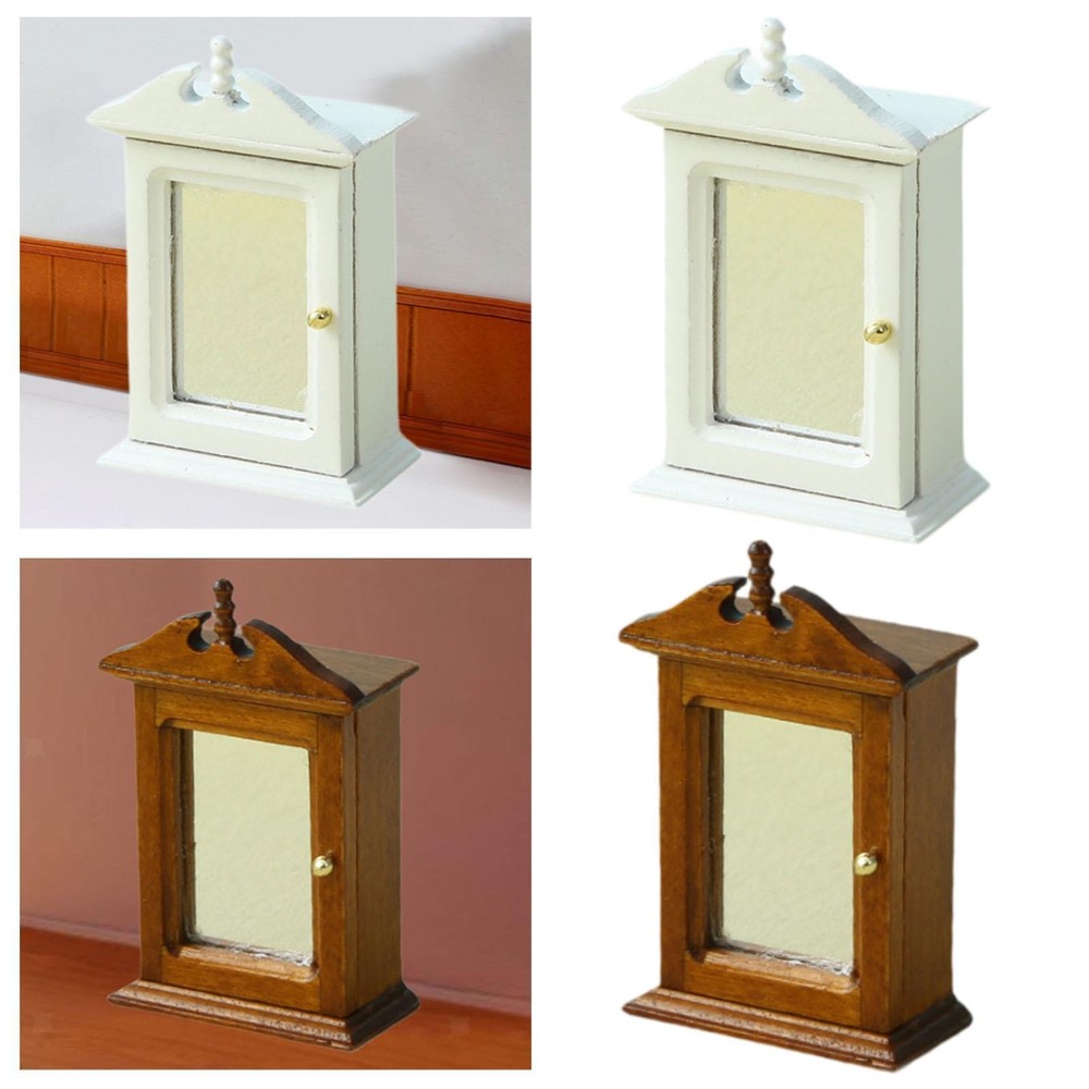 1:12 Scale Dollhouse Miniature Wardrobe Furniture Model Accessories Simulated