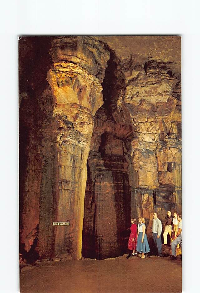Postcard Ruins Of Karnak In Mammoth Cave National Park Mammoth Cave Kentucky USA