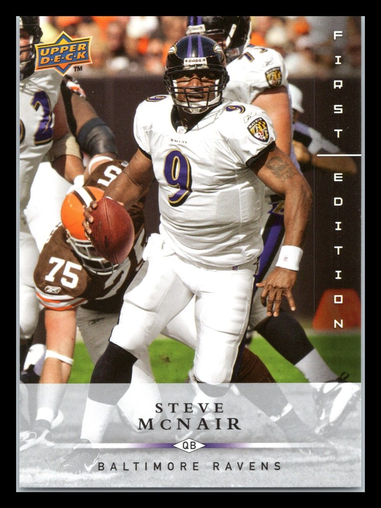 2008 Upper Deck First Edition #12 Steve McNair Baltimore Ravens