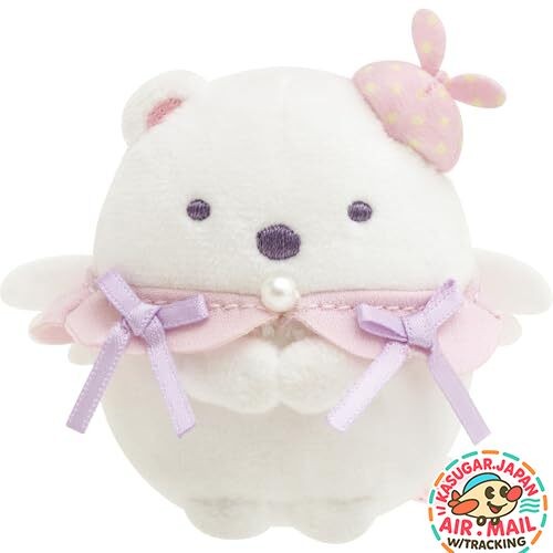 San-X Sumikko Gurashi Angel Idol Tenori Plush Shirokuma fm Japan w/Tracking
