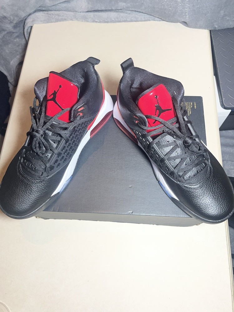 Size 11 - Air Jordan Maxin 200 Black Gym Red