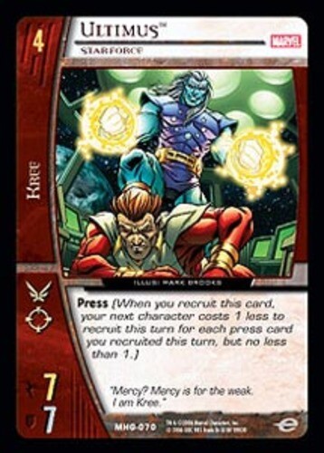 VS System: Ultimus, Starforce - Foil [Played] Marvel Heralds of Galactus TCG CCG