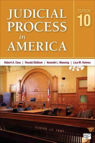 Judicial Process in America by Carp, Robert A.,Stidham, Ronald C.,Manning, Kenne