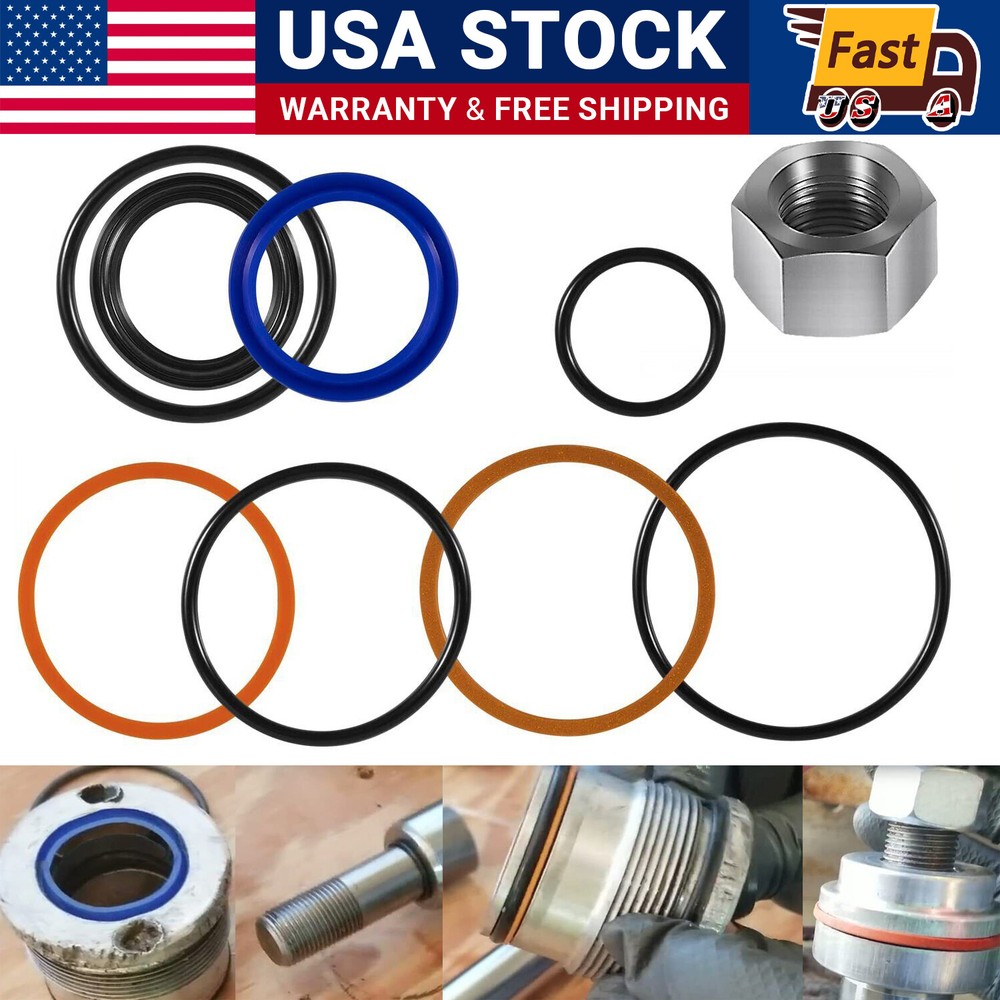 6803329/7137769 Hydraulic Lift Cylinder Seals Kit for Bobcat 1.25” Rod &2” Bore