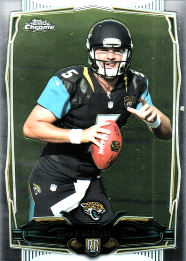 2014 Topps Chrome #187A Blake Bortles RC Jacksonville Jaguars