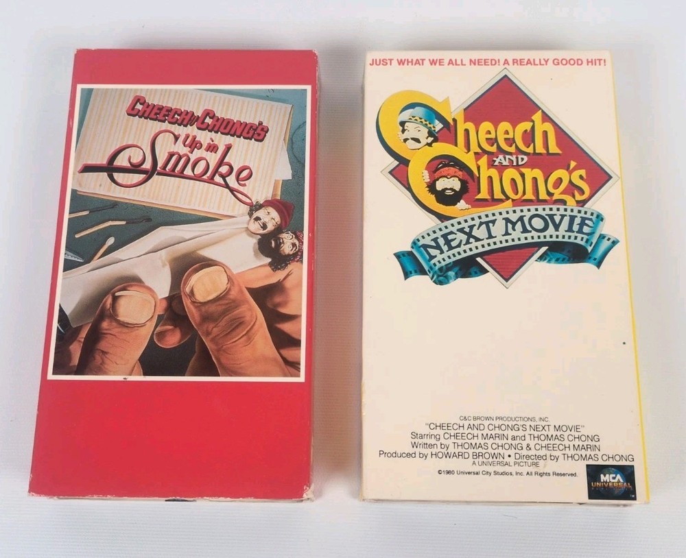 Cheech And Chong VHS Lot Up In Smoke Next Movie