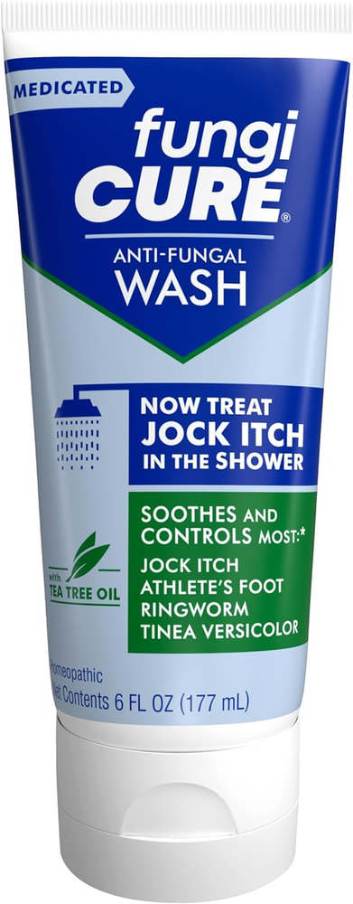 Medicated Anti-Fungal Jock Itch Wash, 6 Fl Oz
