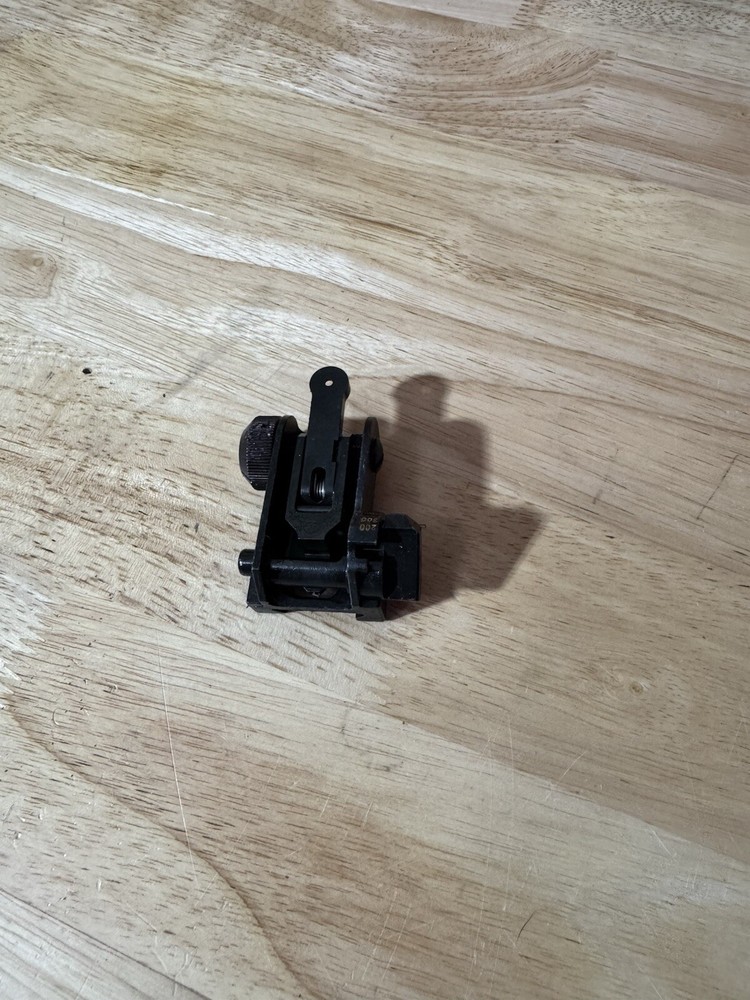 MaTech USGI Backup Iron Rear Sight