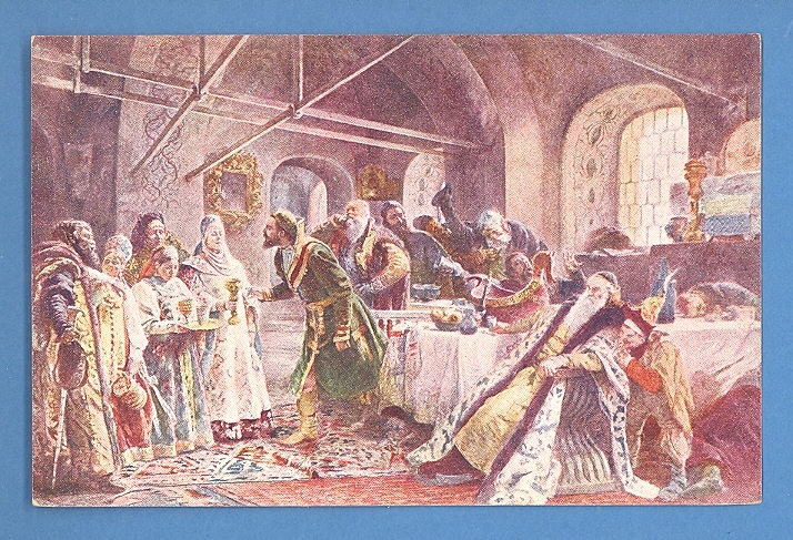 Russia Russland By Makovskiy # 74 Pub. Olga Diakow Vintage Pc 667