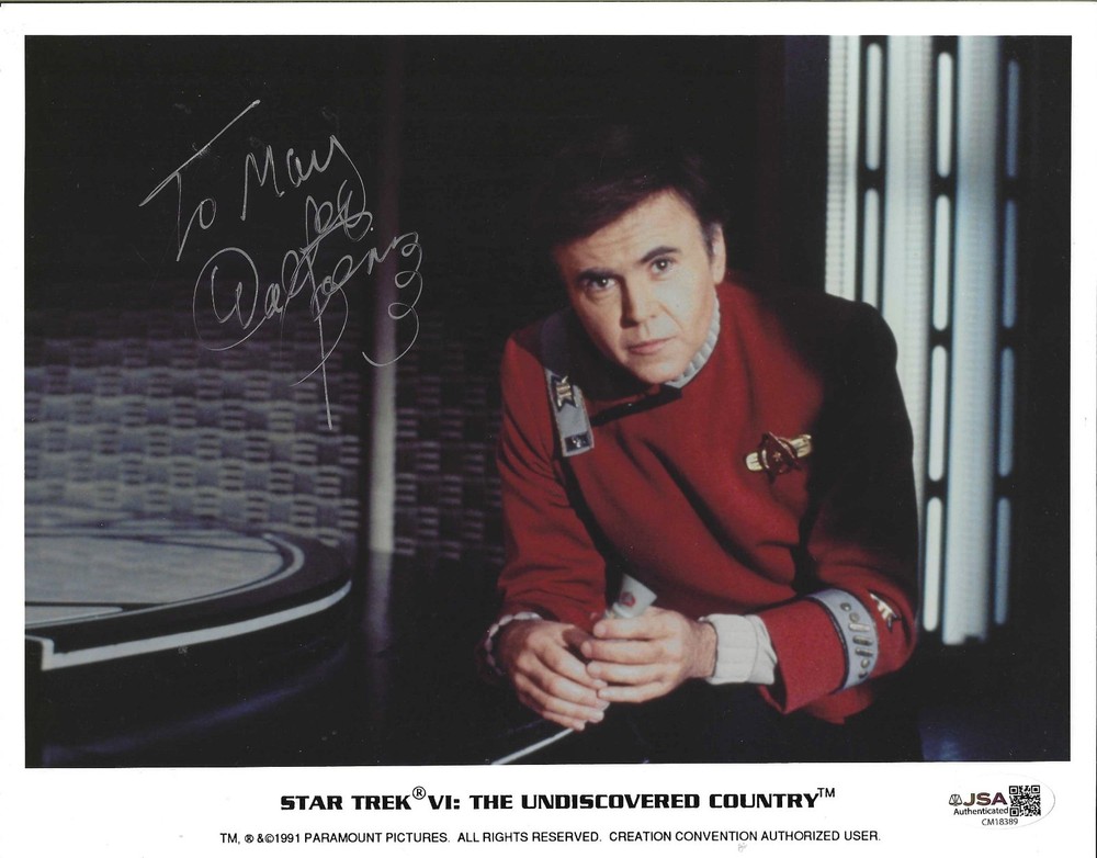 1960s Star Trek TV Series Walter Koenig Autographed Chekov 8x10 W/JSA COA