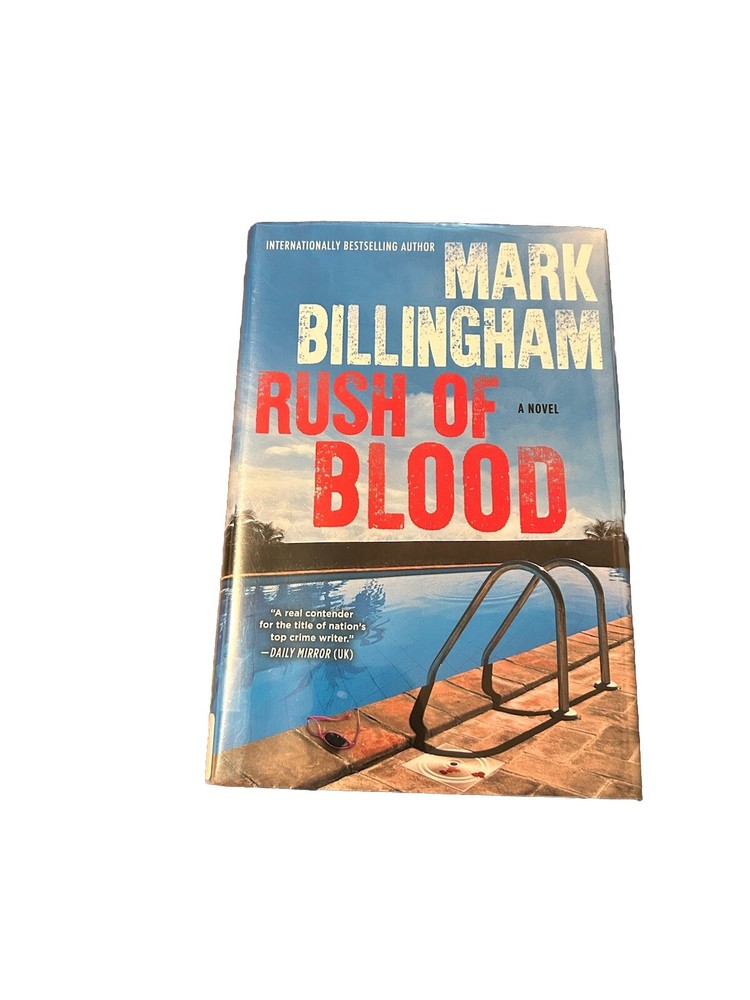 Rush of Blood by Mark Billingham 2017, Hardcover First Edition