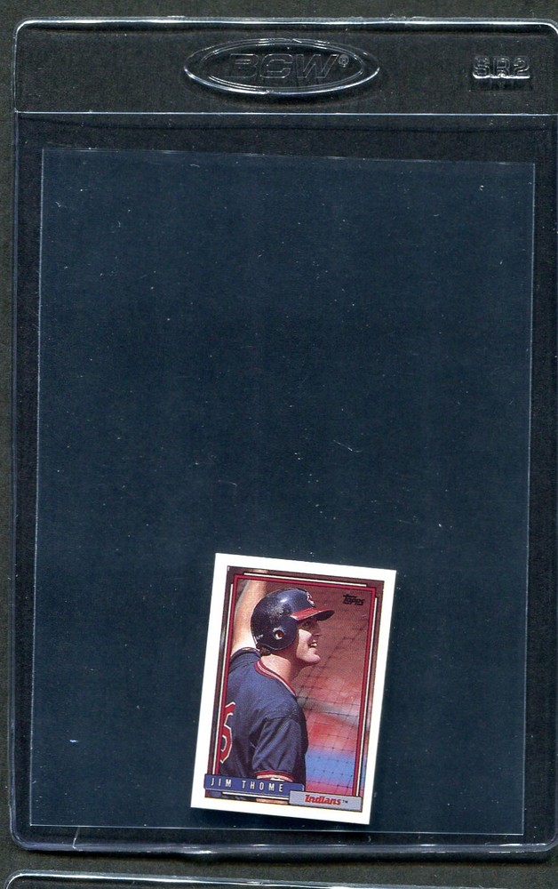 1992 Topps Micro Jim Thome #768 Indians Nm/mt