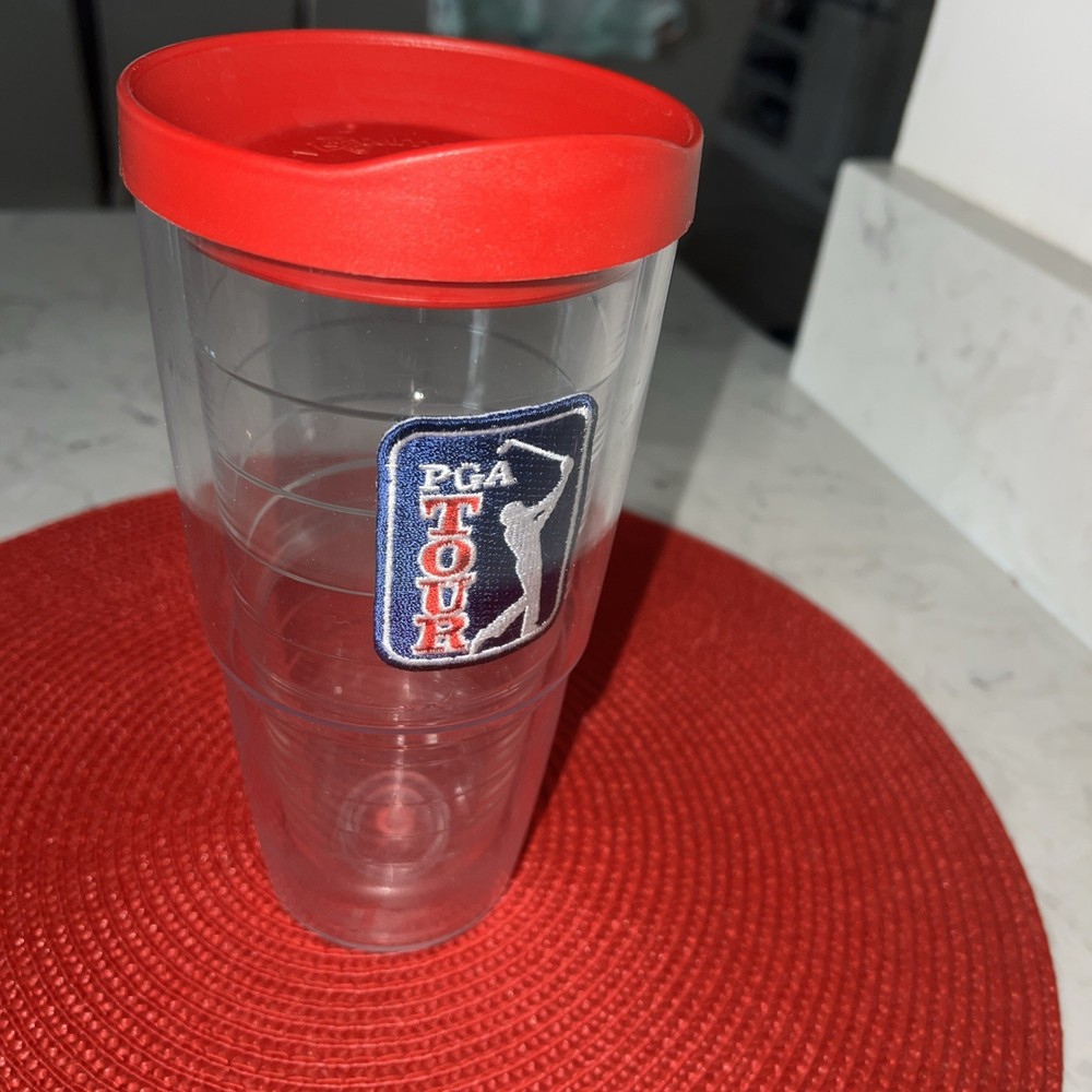 PGA Tour Tervis Golf 24 oz Tumbler RARE limited Release with lid