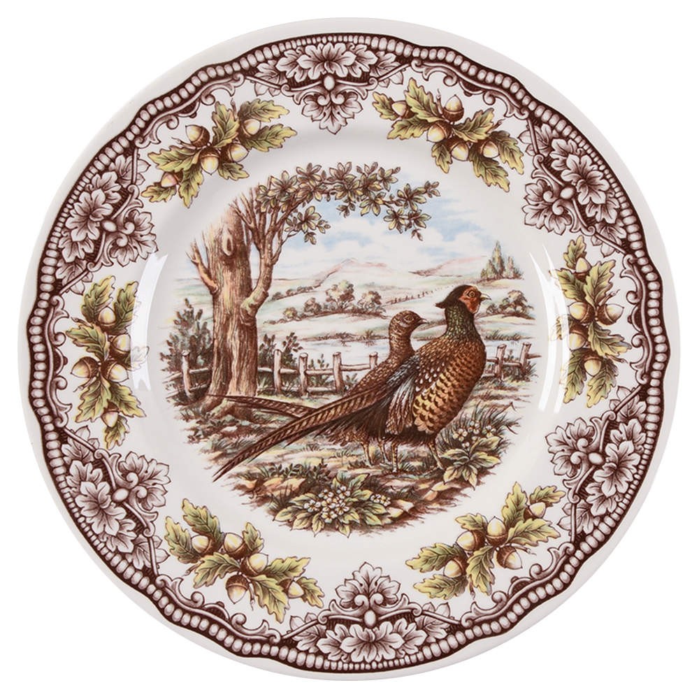 Victorian English Pottery-Royal Stafford Homeland Dinner Plate 9074678