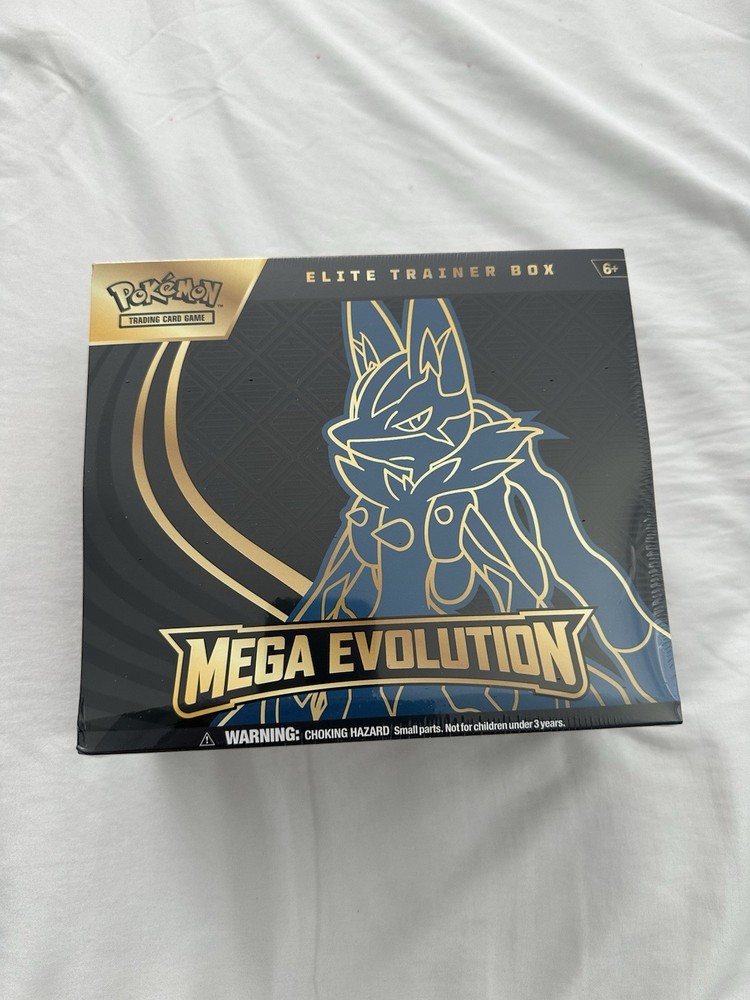 Pokémon TCG Mega Evolution Elite Trainer Box ETB Mega Lucario NEW Factory Sealed
