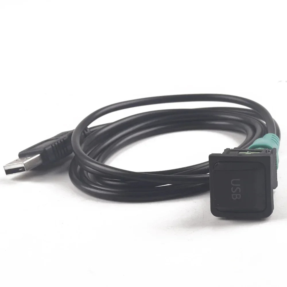 USB cable Button Switch panel For VW Jetta MK5 MK6 Golf 6 Passat B6 B7 CC Tiguan