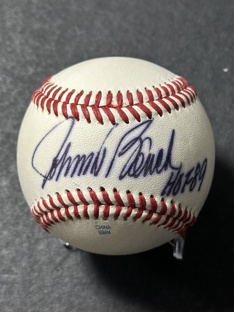 Johnny Bench HOF Cincinnati Reds Signed Baseball AUTO JSA COAPROBSTEIN is actively accepting consignments !!