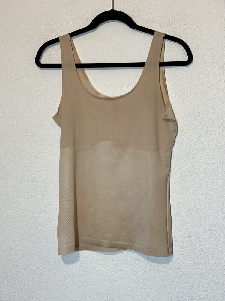 Spanx Thinstincts 2.0 Shapewear XL Camisole Tank Nude Flaw