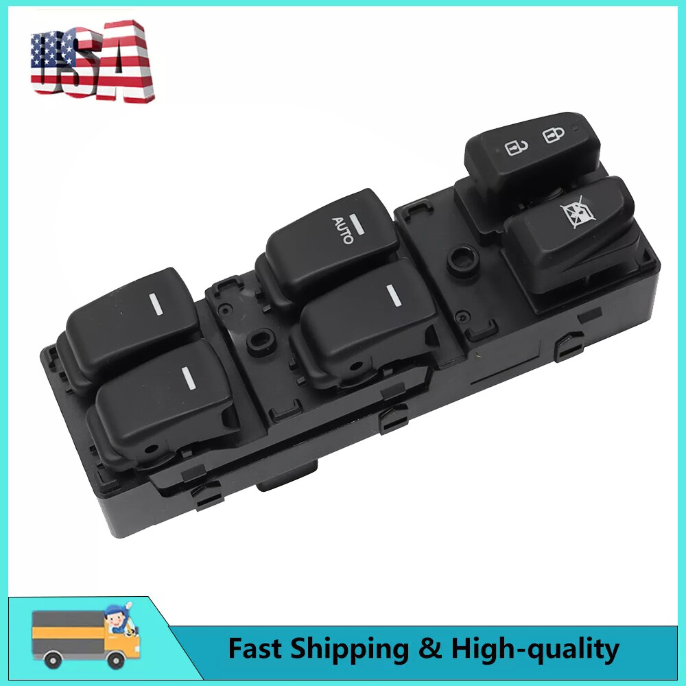 2011-2015 Hyundai Sonata Left Front Power Window Switch 93570-3S000  