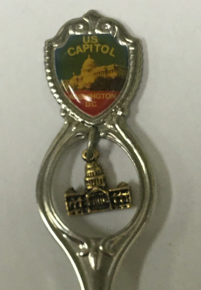 Vintage Souvenir Spoon US Collectible US Capitol Washington DC