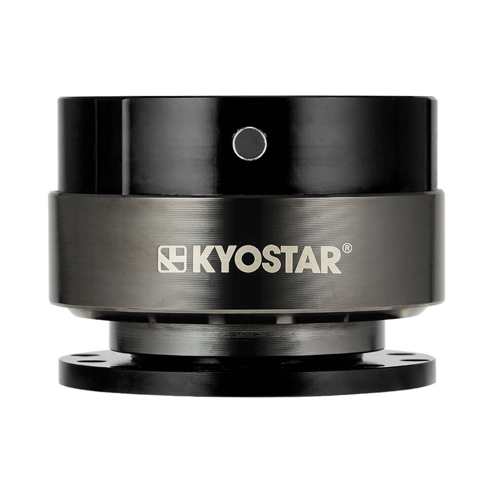 Quick Release Hub Adapter Car Steering Wheel ‘Ding’ Sound Aluminum KYOSTAR Black