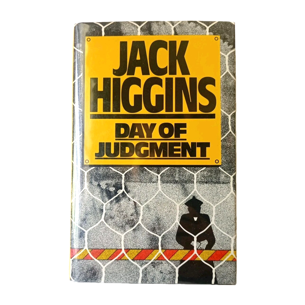 Day of Judgment by Jack Higgins Signed 1st Edition 1978 bestseller thriller