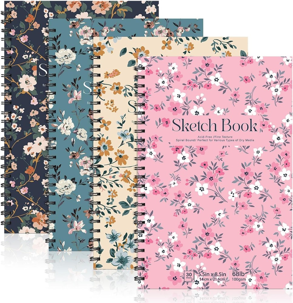 Artisan Sketch Books - Compact 5.5 x 8.5 Inch for Creative Projects