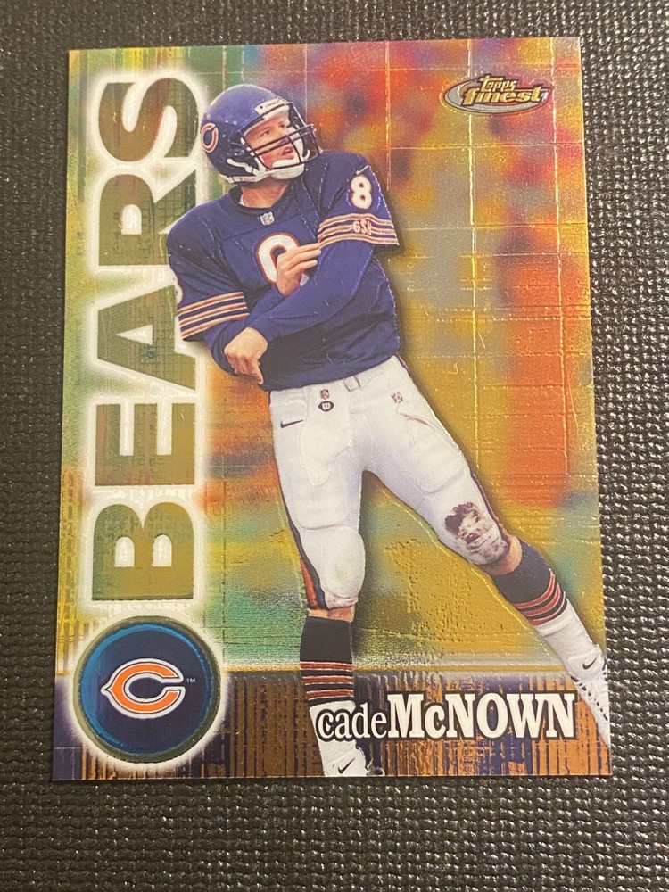 2000 Topps Finest #2 Cade McNown Chicago Bears