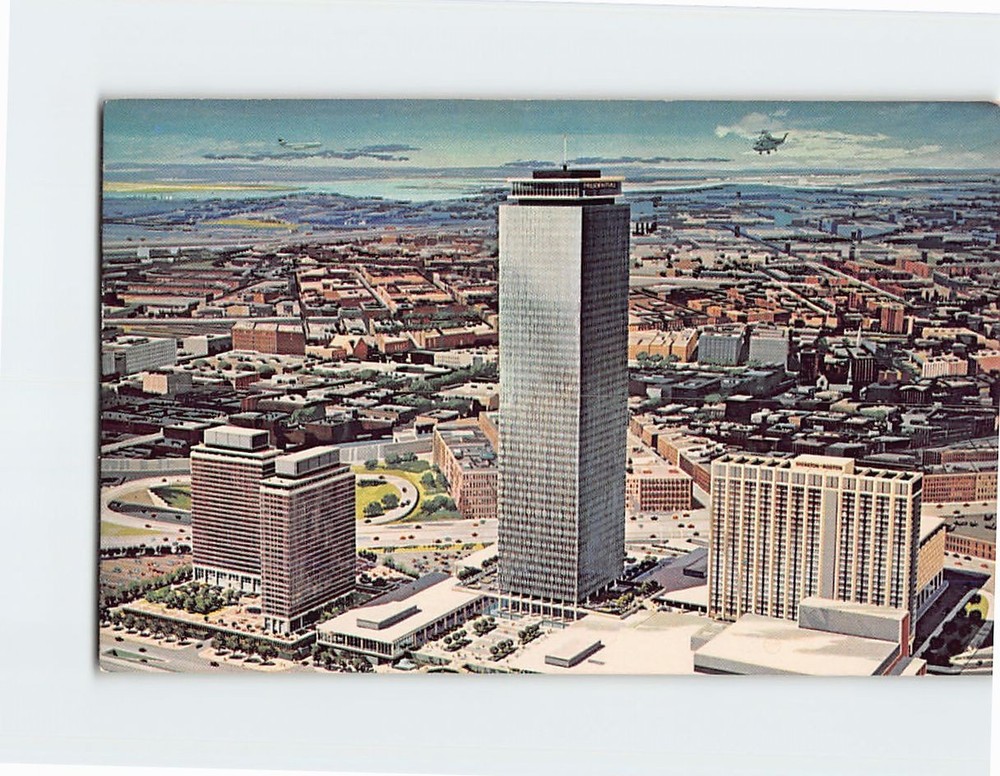 Postcard Prudential Center Boston Massachusetts USA
