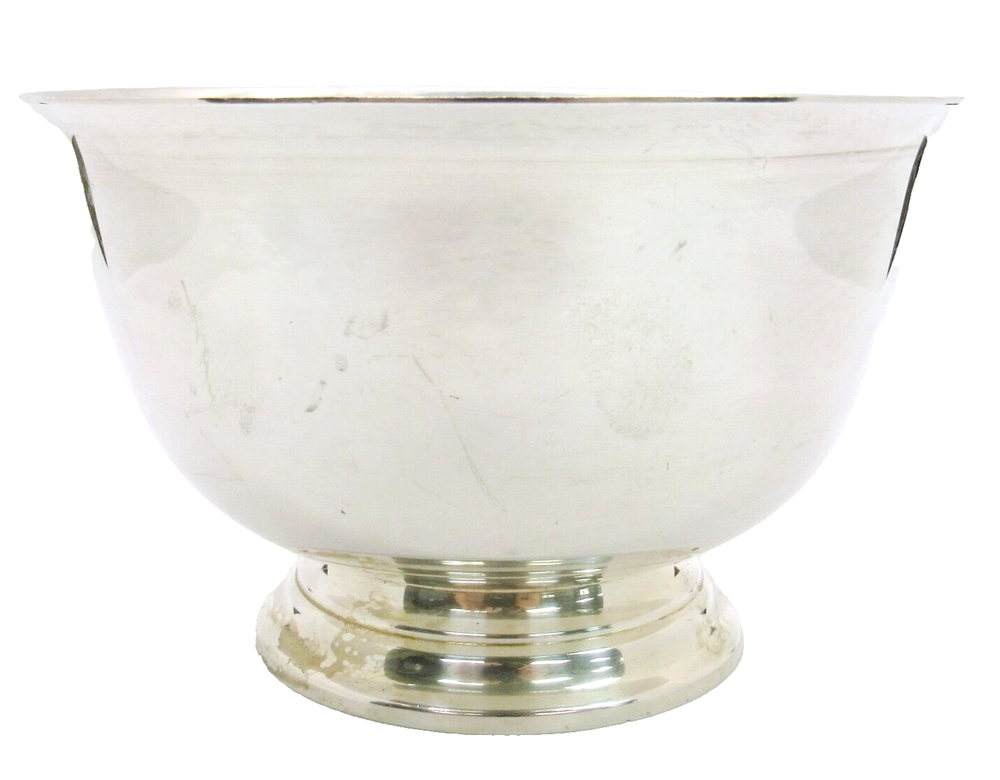 VINTAGE STERLING SILVER TIFFANY CO MAKER 23615 L PAUL REVERE STYLE BOWL NO MONO