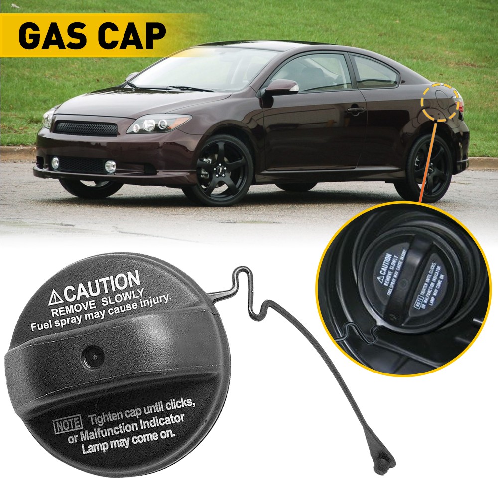 Fuel Tank Door Cover Tank Filler Lid For 2003-2009 Toyota 4RunnerAvalonCamry