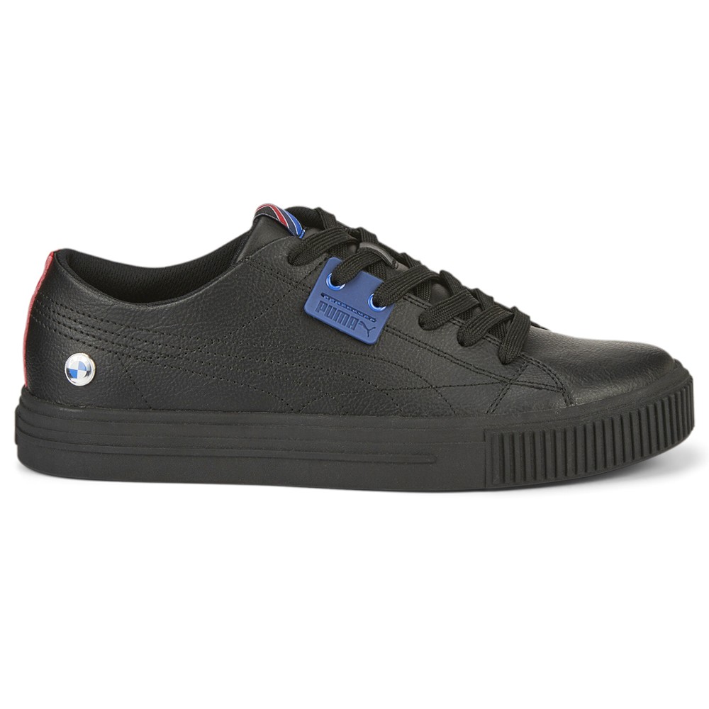 PUMA Bmw M Motorsport Ever Lace Up  Mens Black Sneakers Casual Shoes 30731501