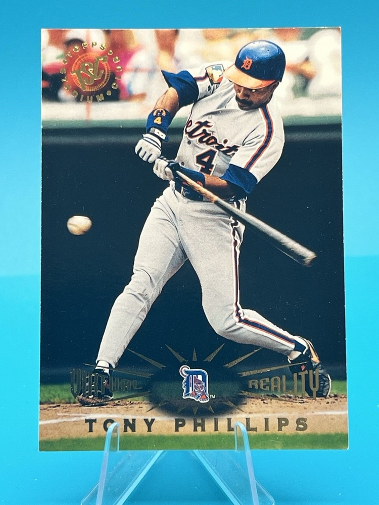 1995 Topps Stadium Club Virtual Reality Tony Phillips #109