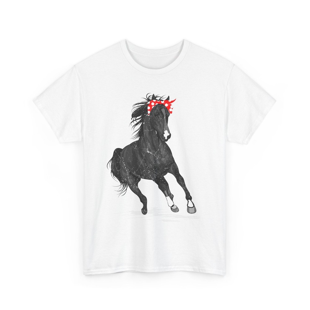 Horse T-Shirt, Horseback Riding Horses Lovers Rider Women Men Shirt