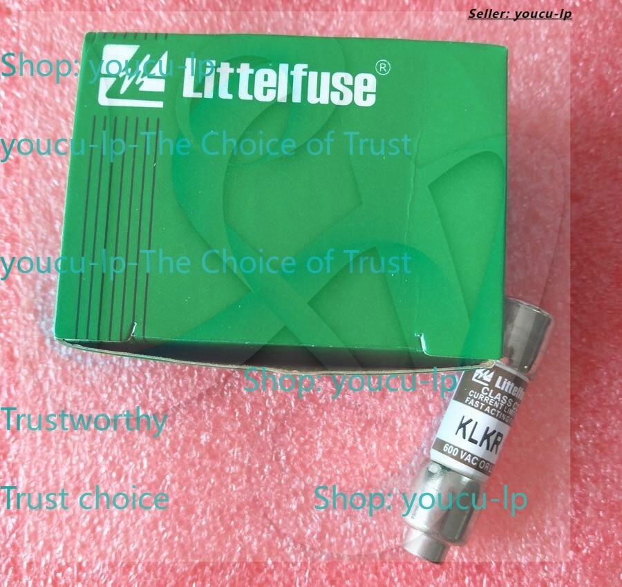 Littelfuse KLKR-1/10 KLKR1/10 ( 0.1 Amp ) 0.1A 600Vac Fuses FAST ACTING Fuse