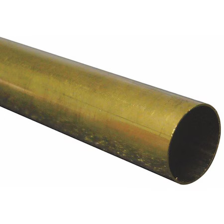 260 Brass Round Tube, 1/2 In Outside Dia, 1 Ft Length, 8139Free Shipping on orders over $75