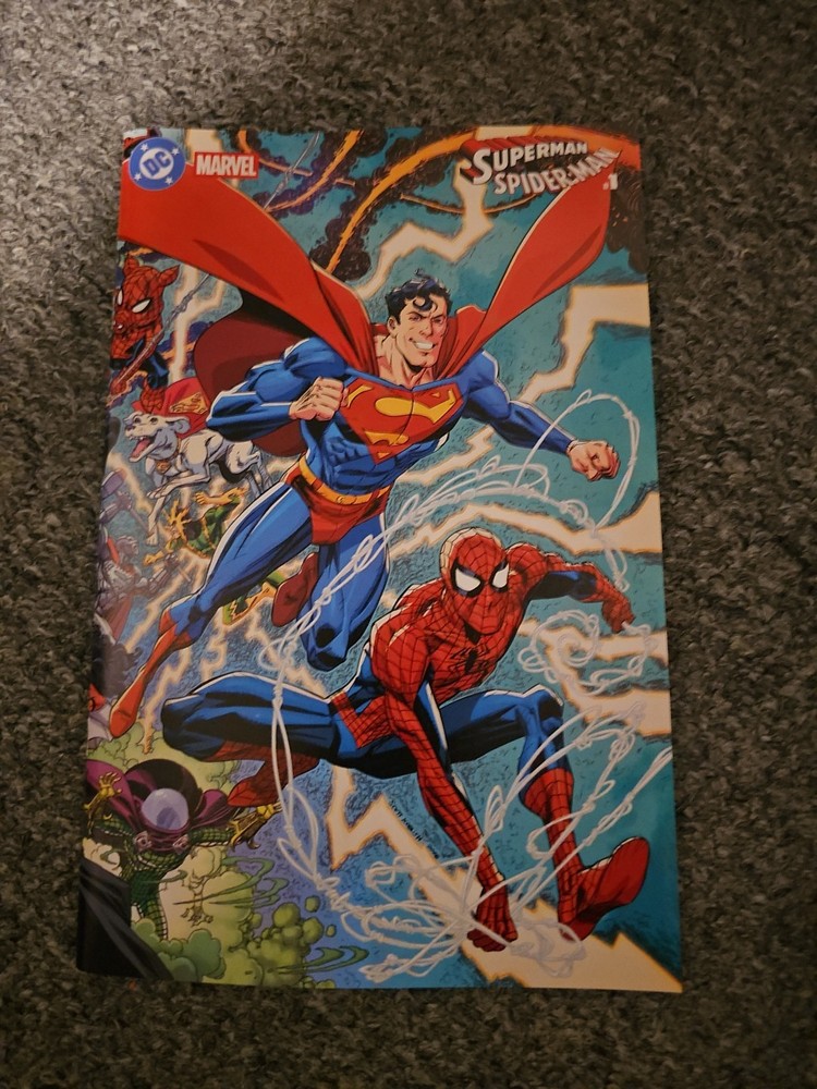 DC Marvel Superman Spider-Man #1 (One Shot) Cover O Scott Koblish NM
