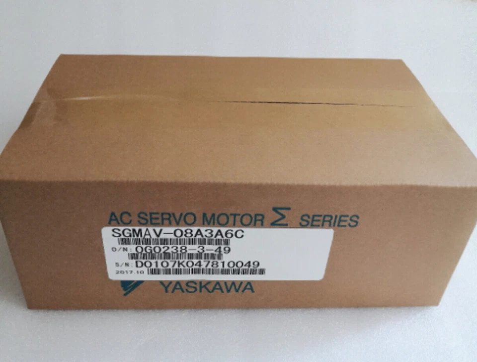1Pc New Yaskawa Sgmav-08A3A6C Ac Servo Motor Sgmav08A3A6C