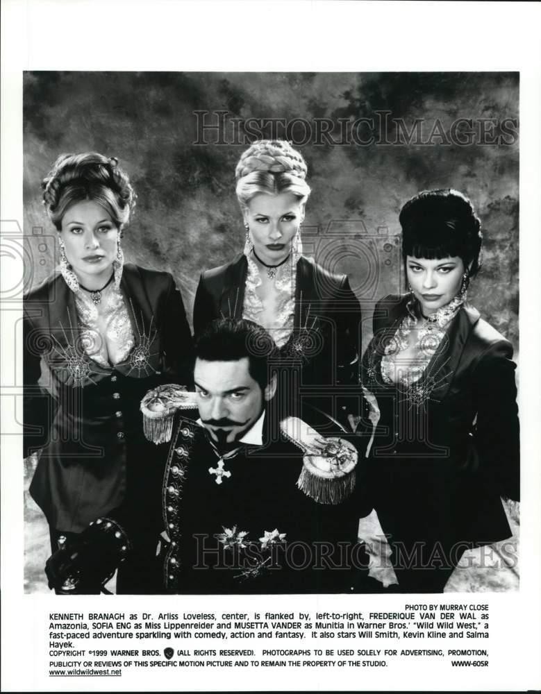 1999 Press Photo Cast members of the comedy 
