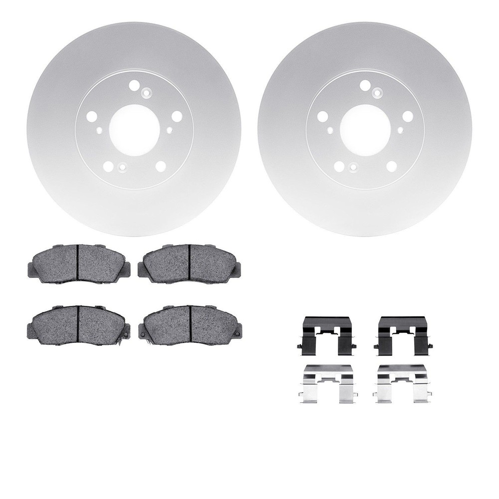 Dynamic Friction 4512-59148 Disc Brake Kit For 98-02 Honda Accord