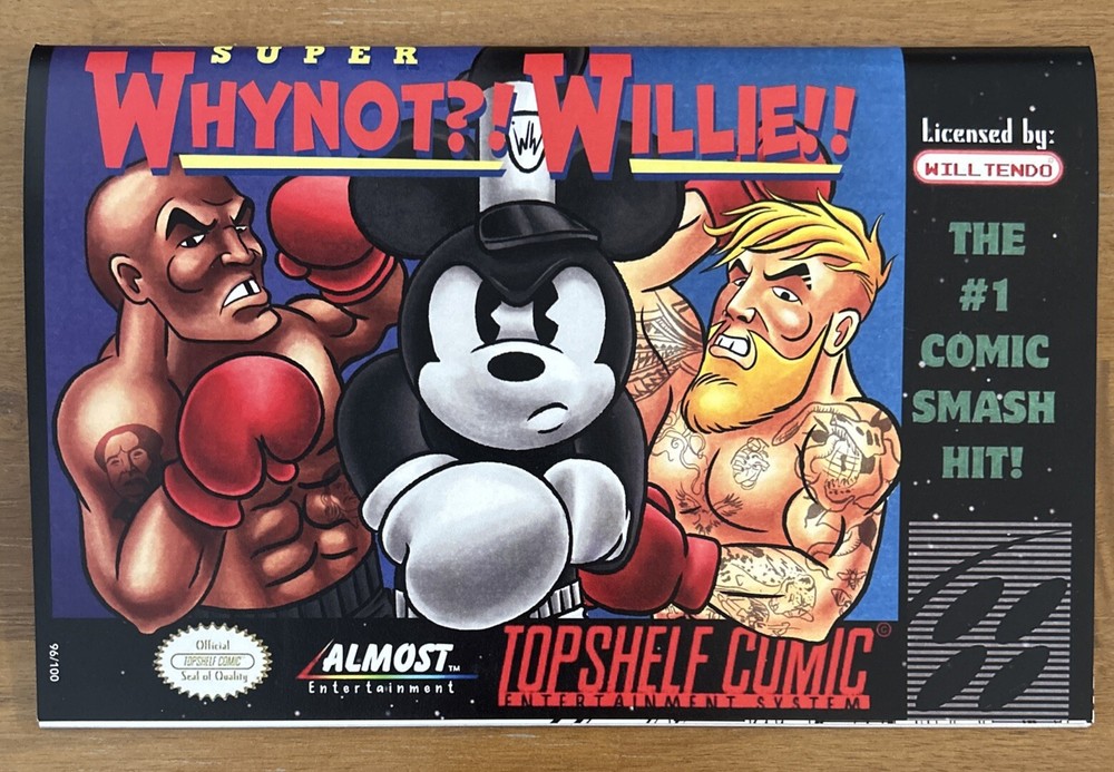 Super Whynot Willie Mike Tyson vs Jake Paul SDCC Exclusive #96/100 Near Mint