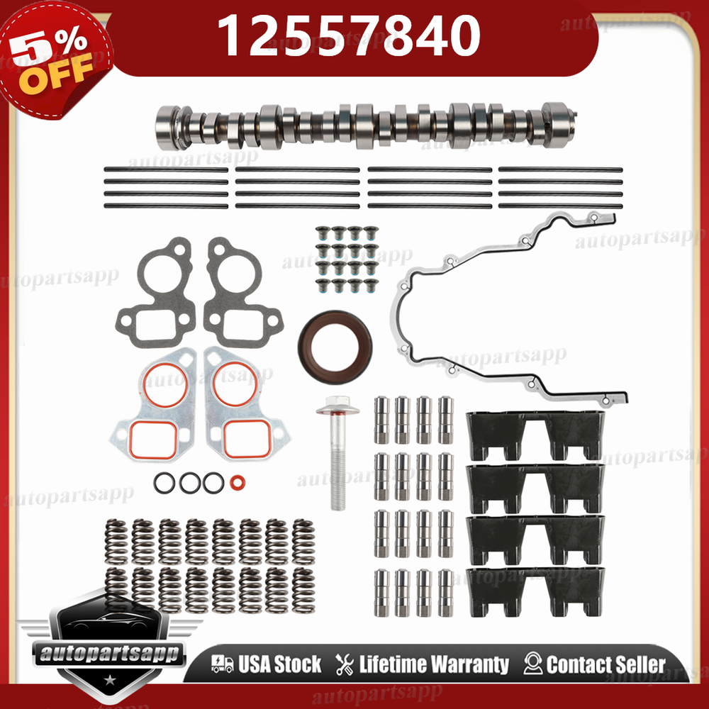 Sloppy Mechanics Stage 2 Camshaft Kit SS2 LS1 4.8 5.3 5.7 6.0 6.2 LS Cam LQ4/LM7