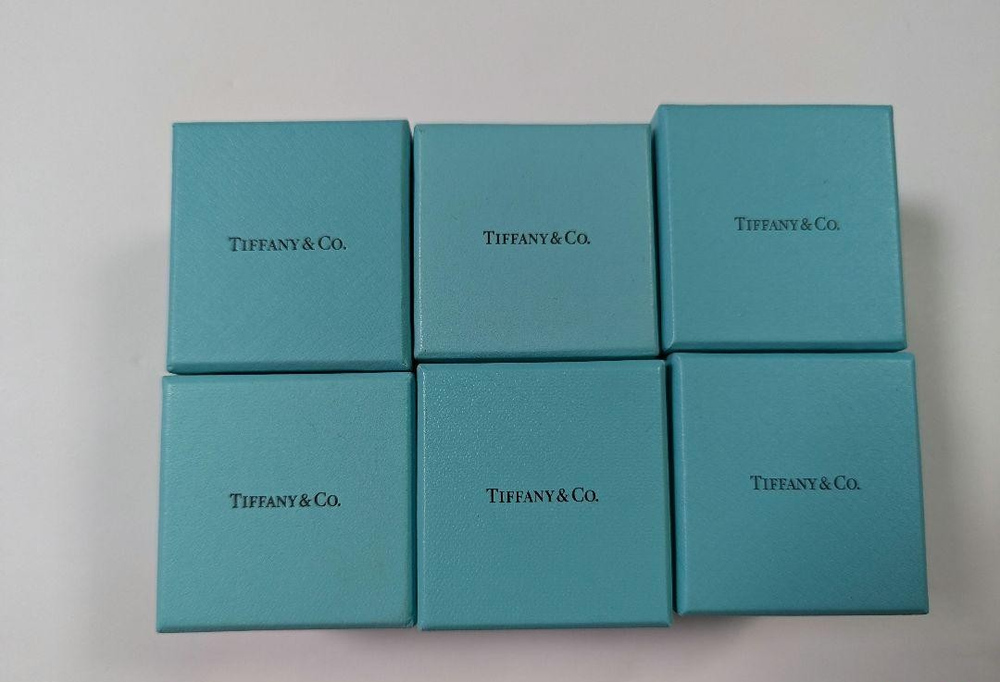 Tiffany Jewelry Box Empty Box Ring Accessory Case Used From Japan F/S
