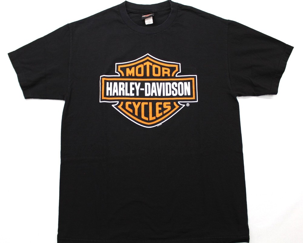Harley Davidson Large T Shirt Victorville CA Black route 66 Bravado tag 2018