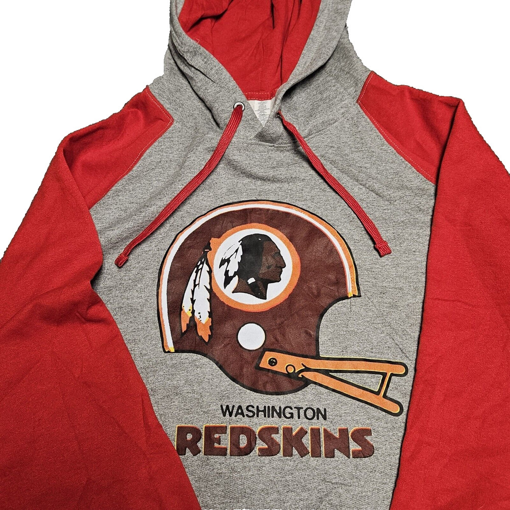 Vintage Washington Redskins Men's Hooded Sweatshirt 3XL
