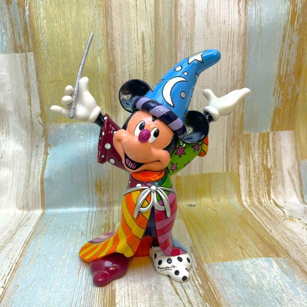 Mickey Mouse The Sorcerer's Apprentice Fantasia Enesco BRITTO Figure #db315e