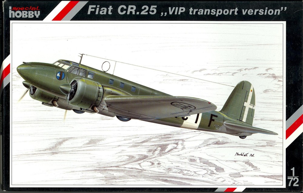 1/72 Special Hobby FIAT CR.25 Italian VIP Transport *MINT*