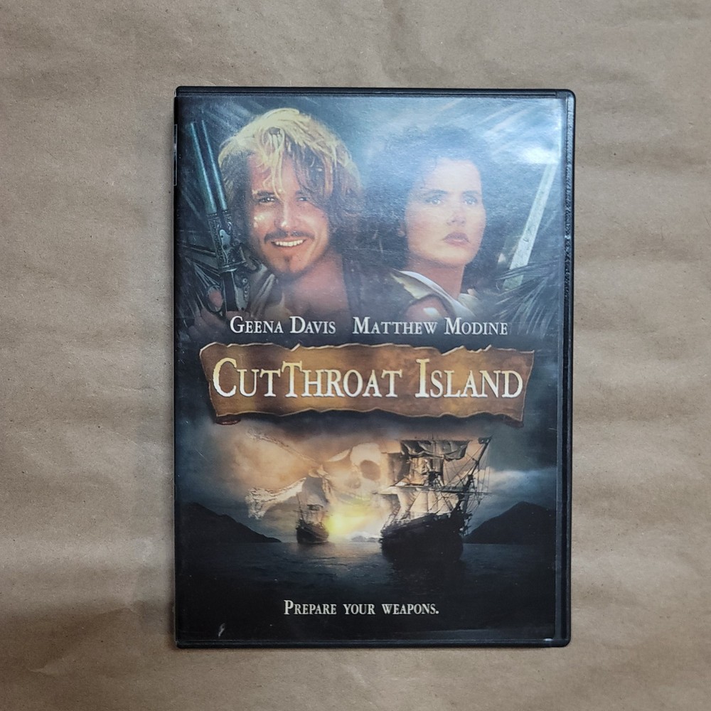 Cutthroat Island (DVD, 1995)